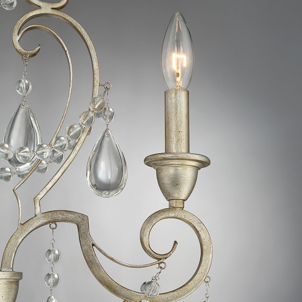 Lakeside 3 Light Mini Chandelier Vintage Gold - QZ-LAKESIDE3