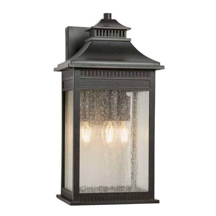 Livingston 3 Light Large Wall Lantern Imperial Bronze - QZ-LIVINGSTON2-L