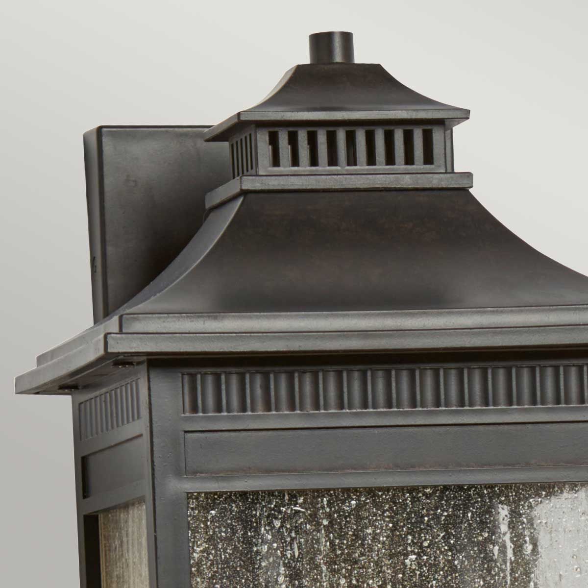 Livingston 2 Light Medium Wall Lantern Imperial Bronze - QZ-LIVINGSTON2-M