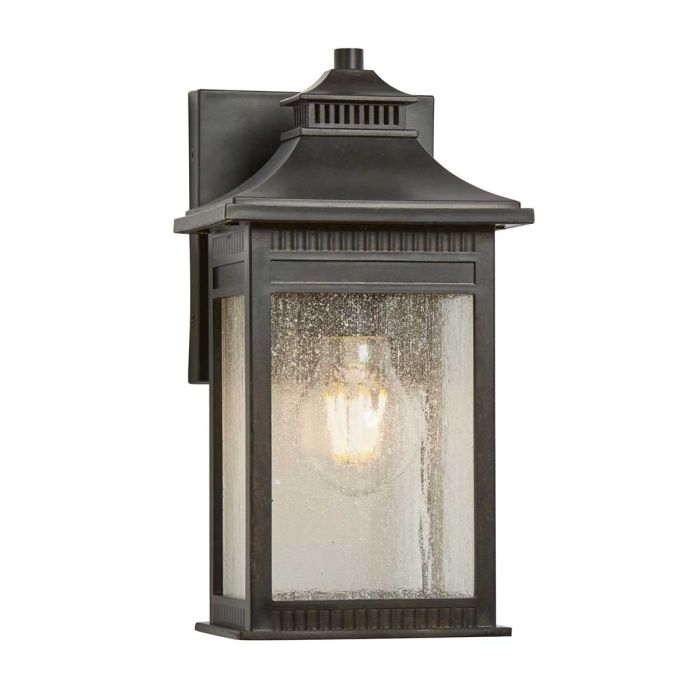 Livingston 1 Light Small Wall Lantern Imperial Bronze - QZ-LIVINGSTON2-S