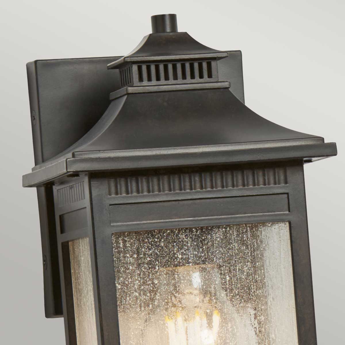 Livingston 1 Light Small Wall Lantern Imperial Bronze - QZ-LIVINGSTON2-S