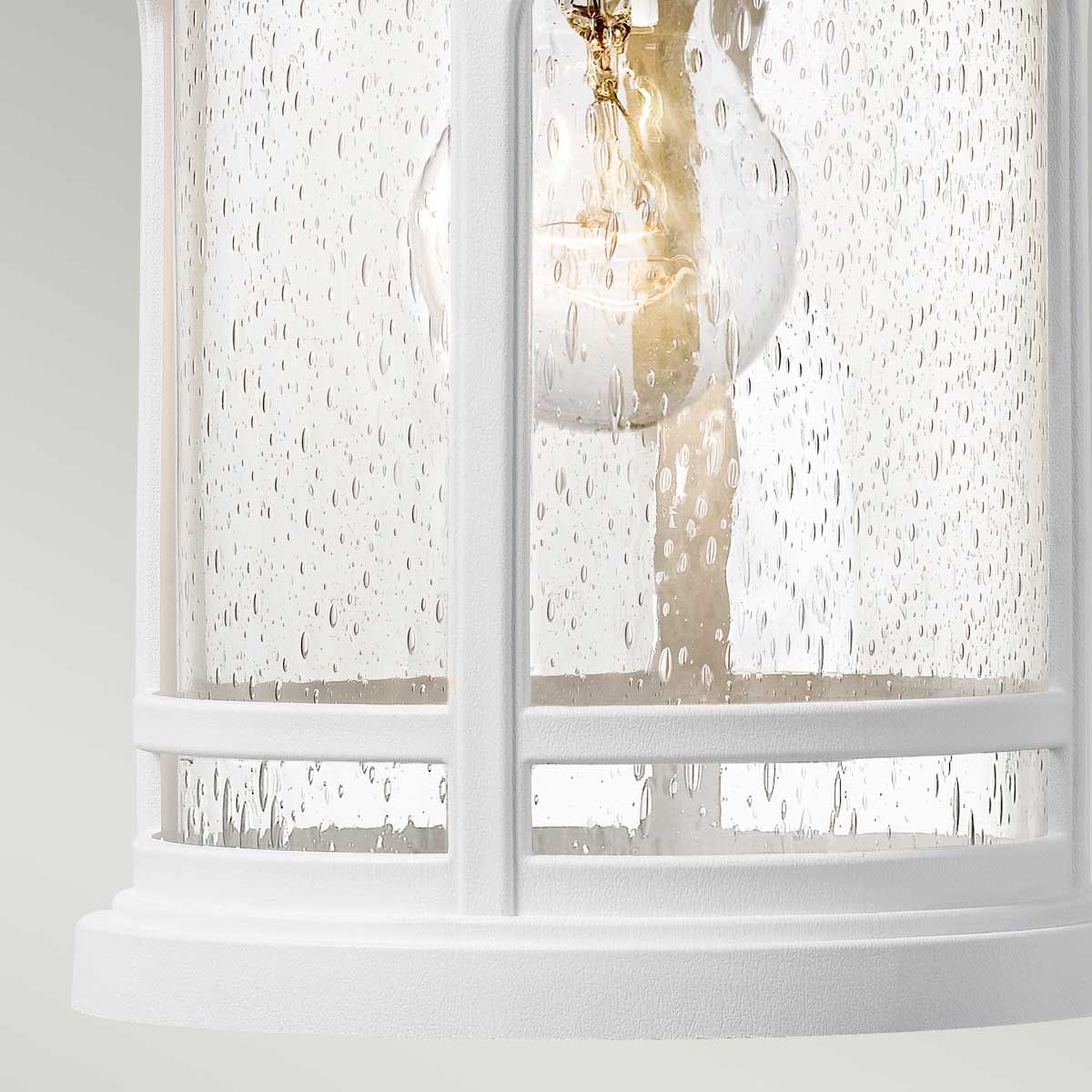 Marblehead 1 Light Medium Wall Lantern White - QZ-MARBLEHEAD-M-WHT