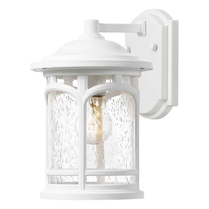 Marblehead 1 Light Small Wall Lantern White - QZ-MARBLEHEAD-S-WHT