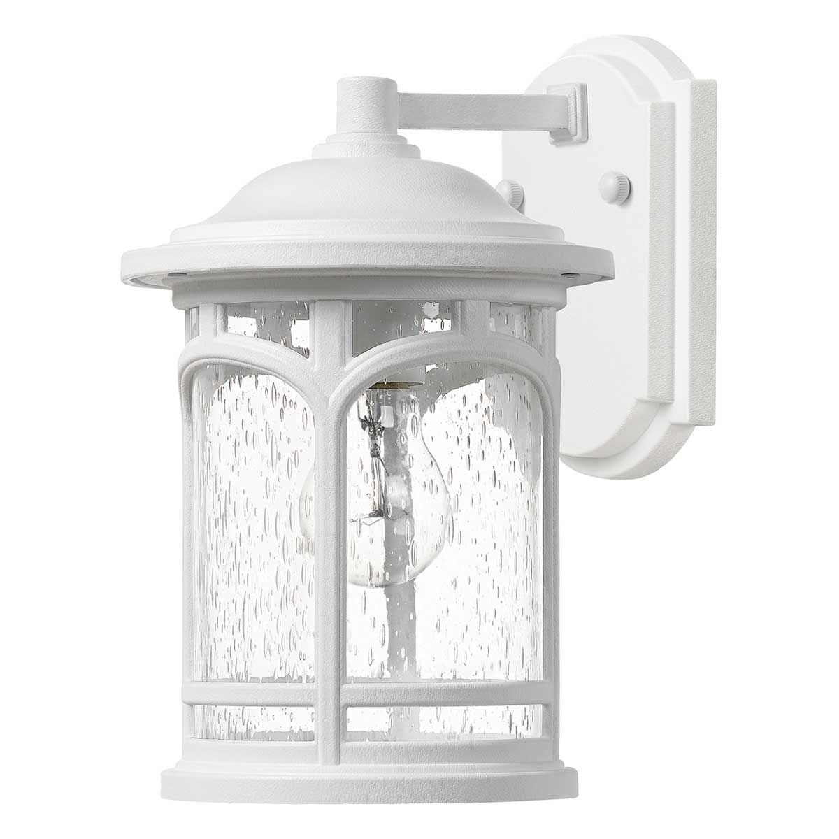 Marblehead 1 Light Small Wall Lantern White - QZ-MARBLEHEAD-S-WHT