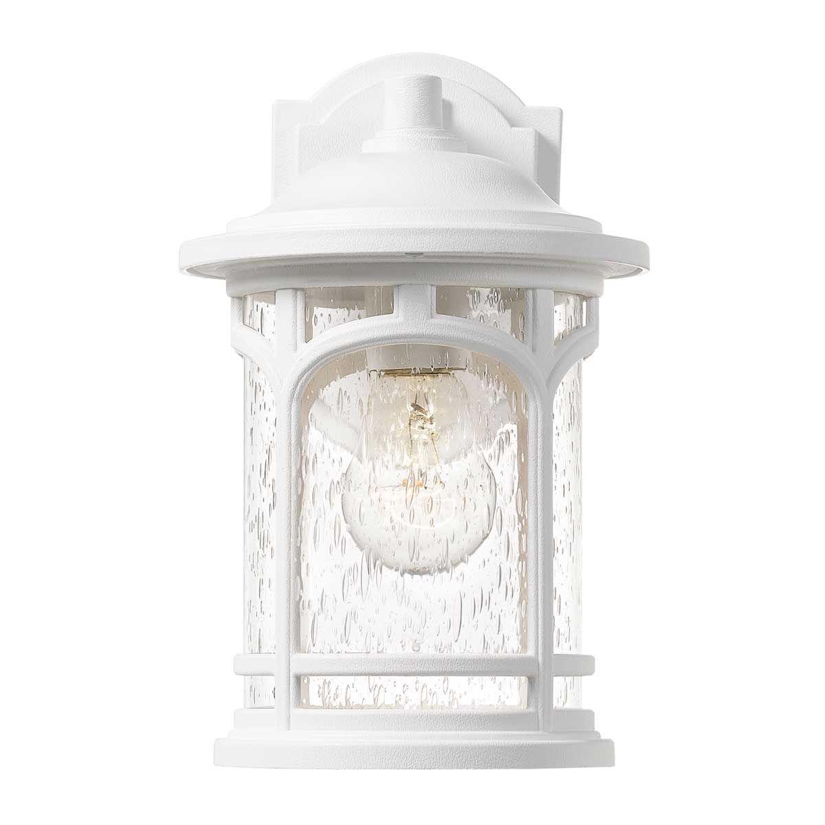 Marblehead 1 Light Small Wall Lantern White - QZ-MARBLEHEAD-S-WHT