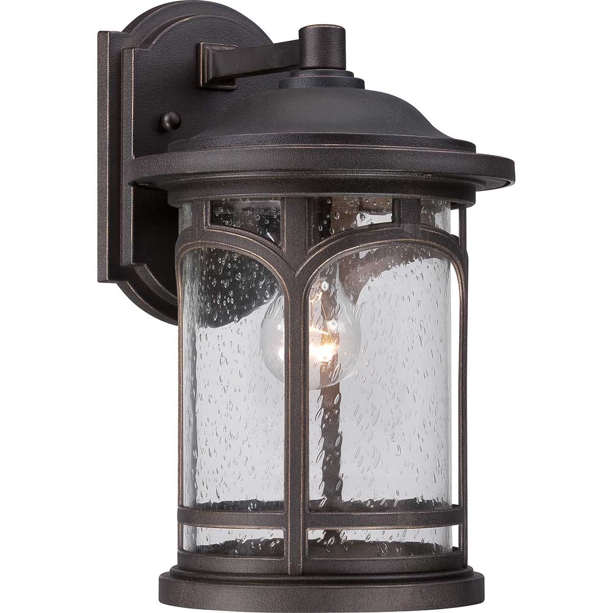 Marblehead 1 Light Medium Wall Lantern Palladian Bronze - QZ-MARBLEHEAD2-M