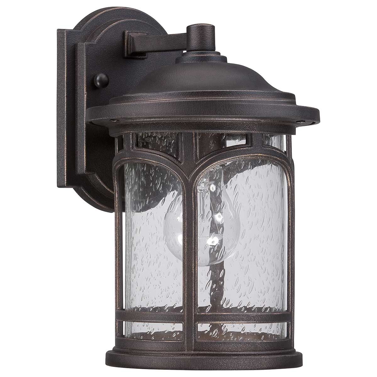 Marblehead 1 Light Small Wall Lantern Palladian Bronze - QZ-MARBLEHEAD2-S