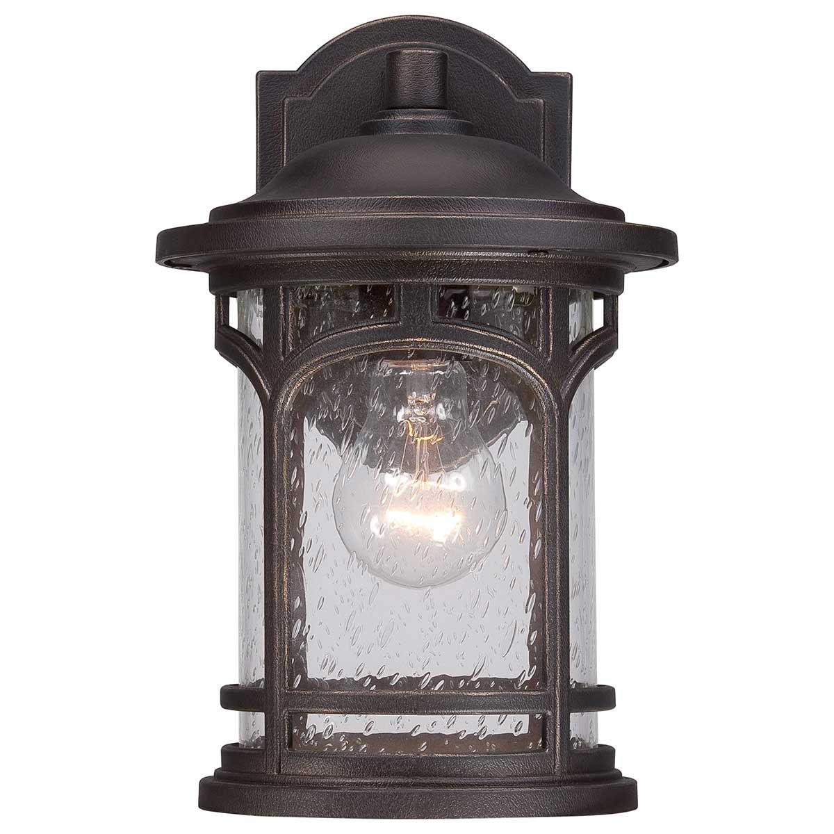 Marblehead 1 Light Small Wall Lantern Palladian Bronze - QZ-MARBLEHEAD2-S