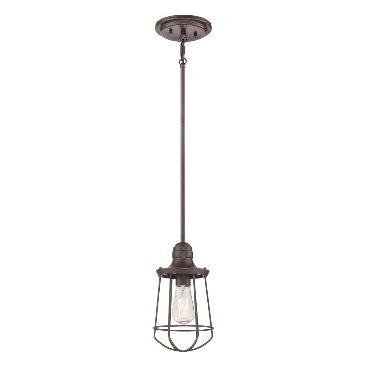 Marine 1 Light Pendant Western Bronze - QZ-MARINE-P