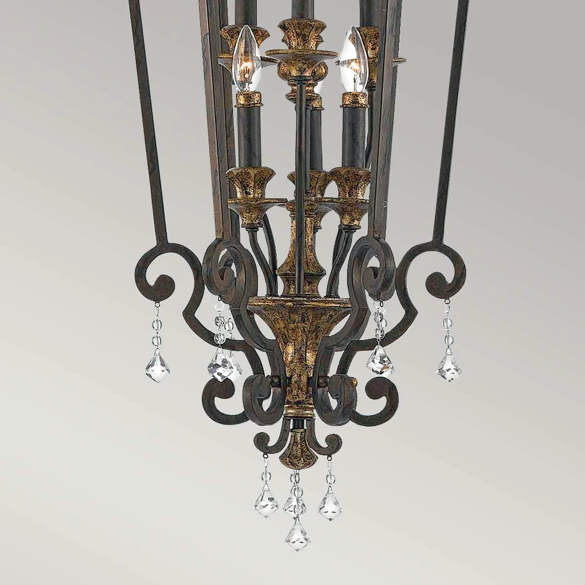 Marquette 6 Light Chandelier Heirloom - QZ-MARQUETTE6-B