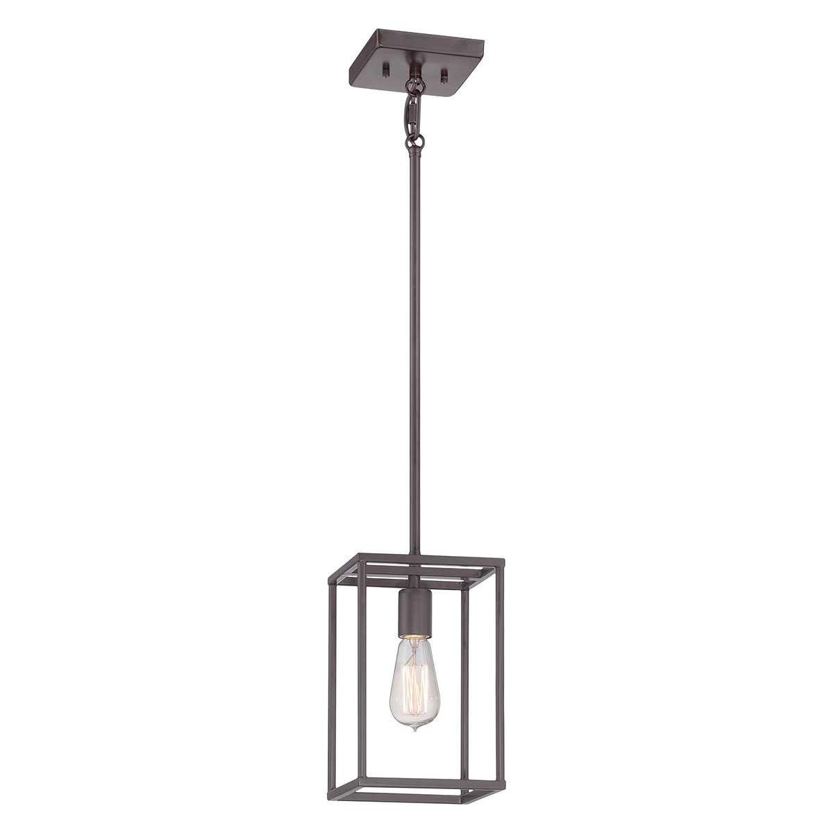 New Harbor 1 Light Pendant Western Bronze - QZ-NEW-HARBOR-P