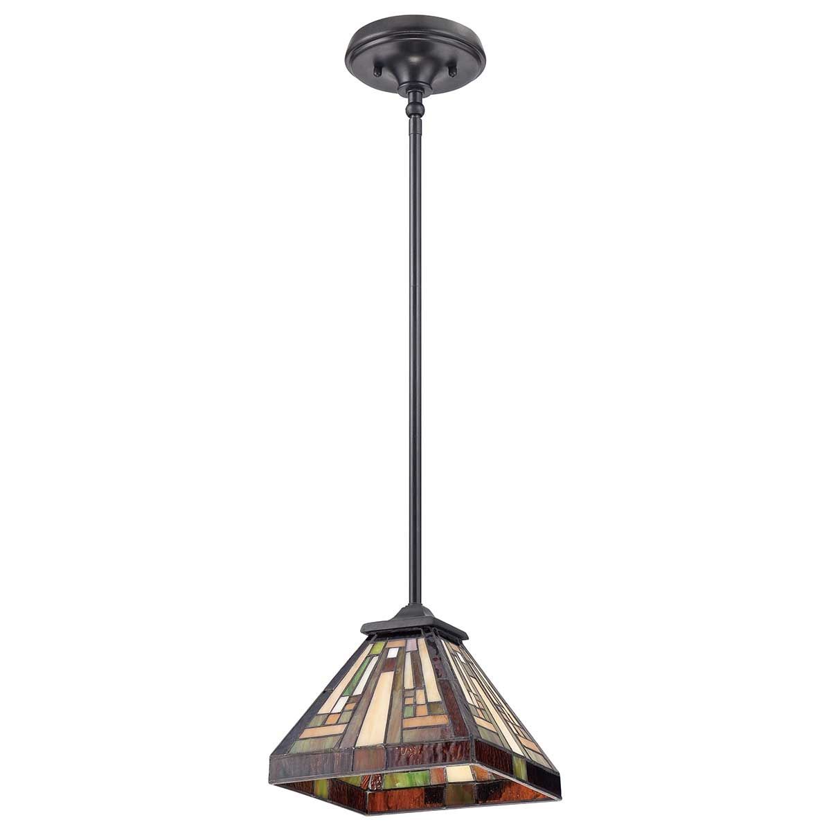 Stephen Rod Hung Pendant Light Vintage Bronze - QZ-STEPHEN-MP