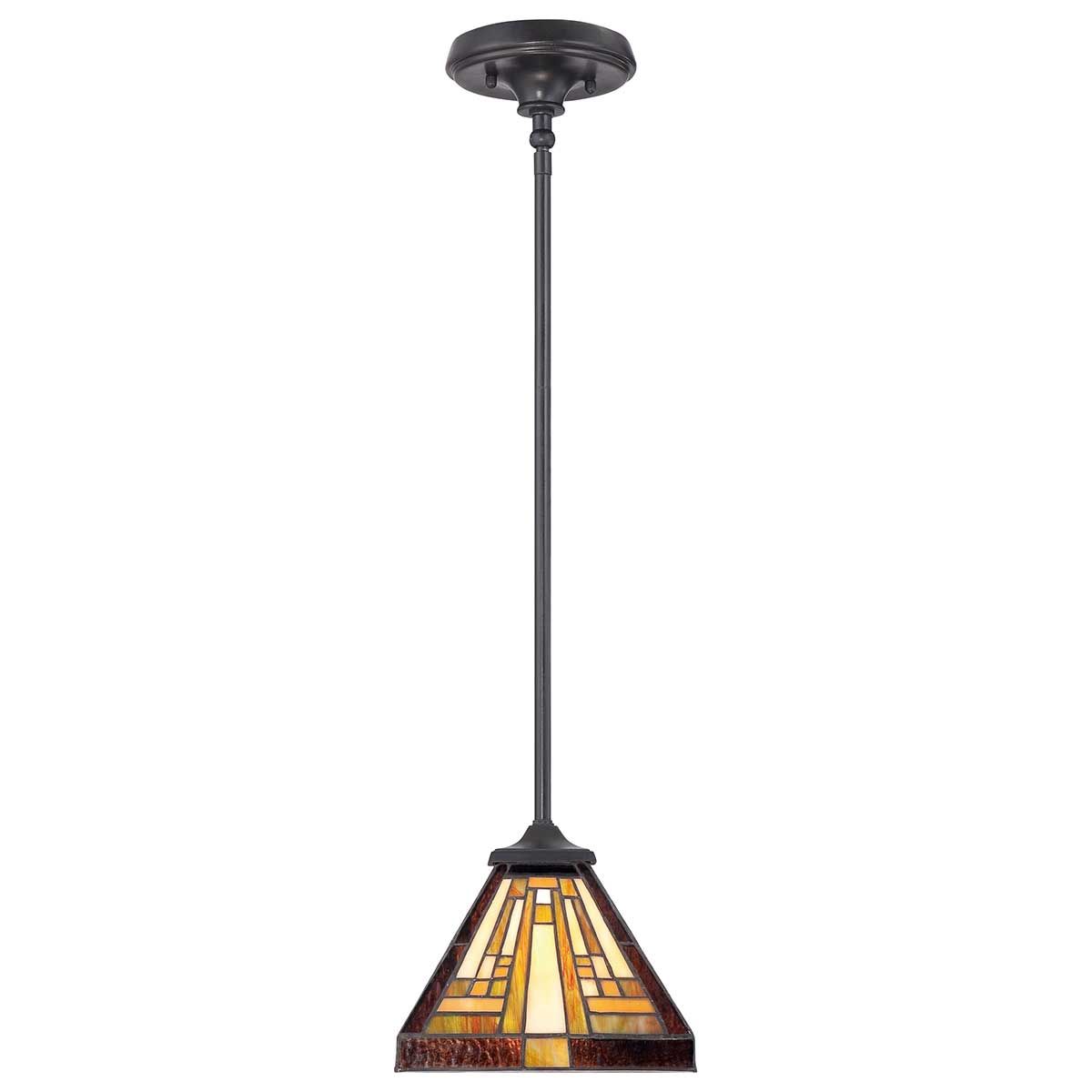 Stephen Rod Hung Pendant Light Vintage Bronze - QZ-STEPHEN-MP
