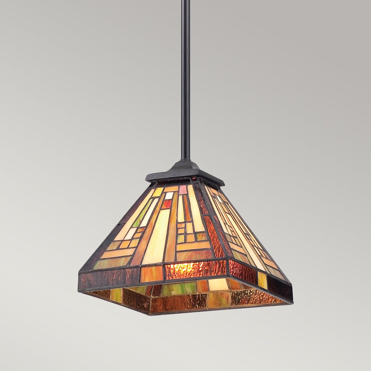 Stephen Rod Hung Pendant Light Vintage Bronze - QZ-STEPHEN-MP