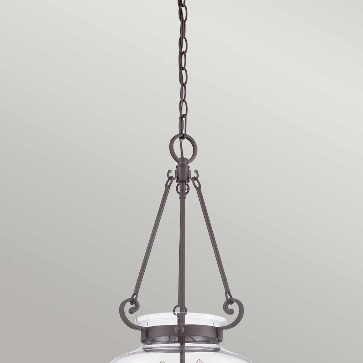 Stewart 3 Light Pendant Western Bronze - QZ-STEWART-WT