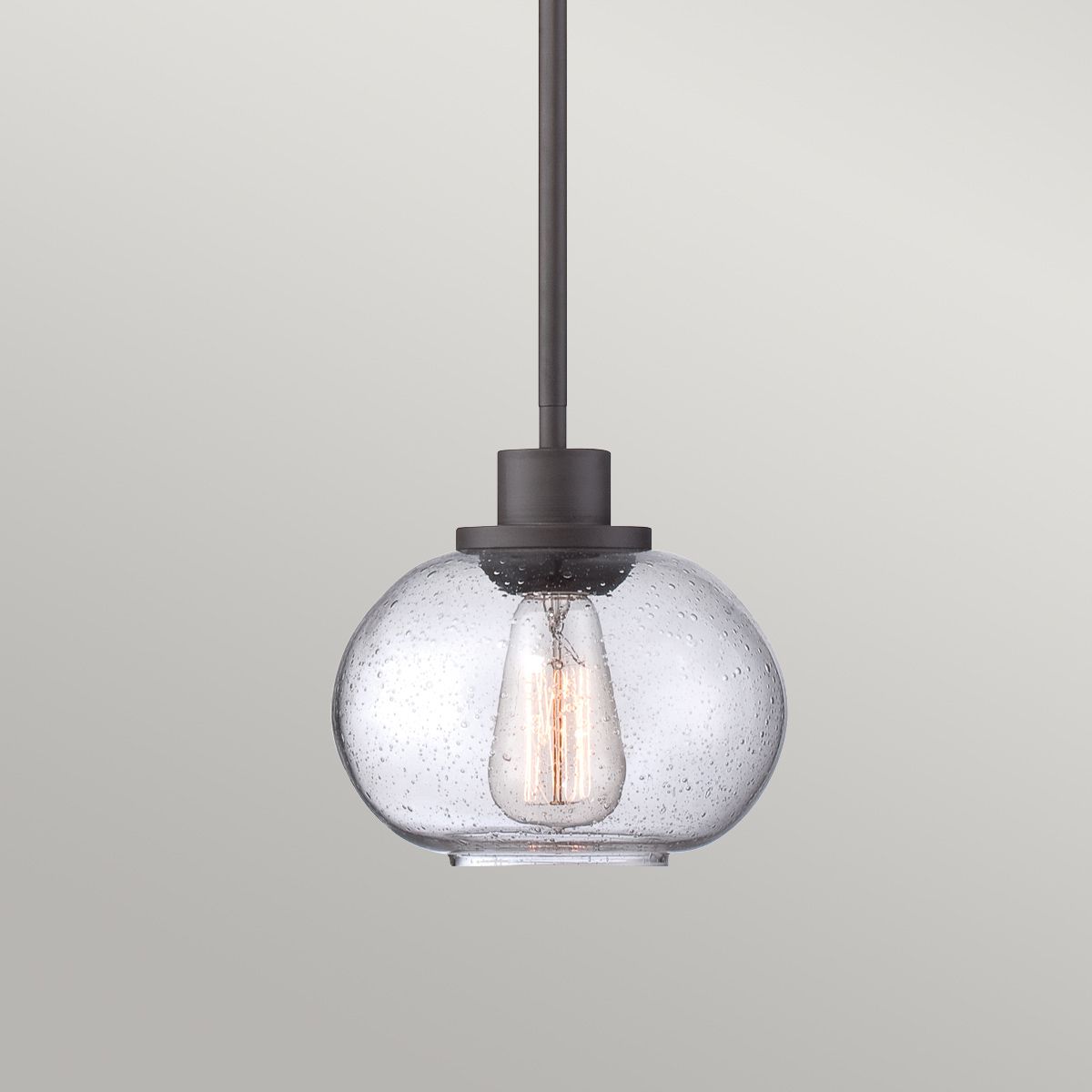 Trilogy 1 Light Pendant Old Bronze - QZ-TRILOGY-MP