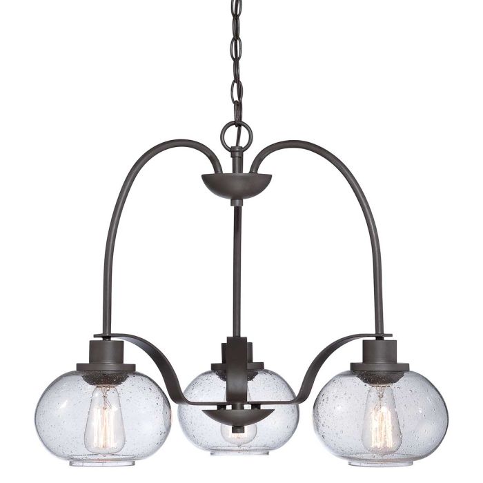 Trilogy 3 Light Pendant Old Bronze - QZ-TRILOGY3