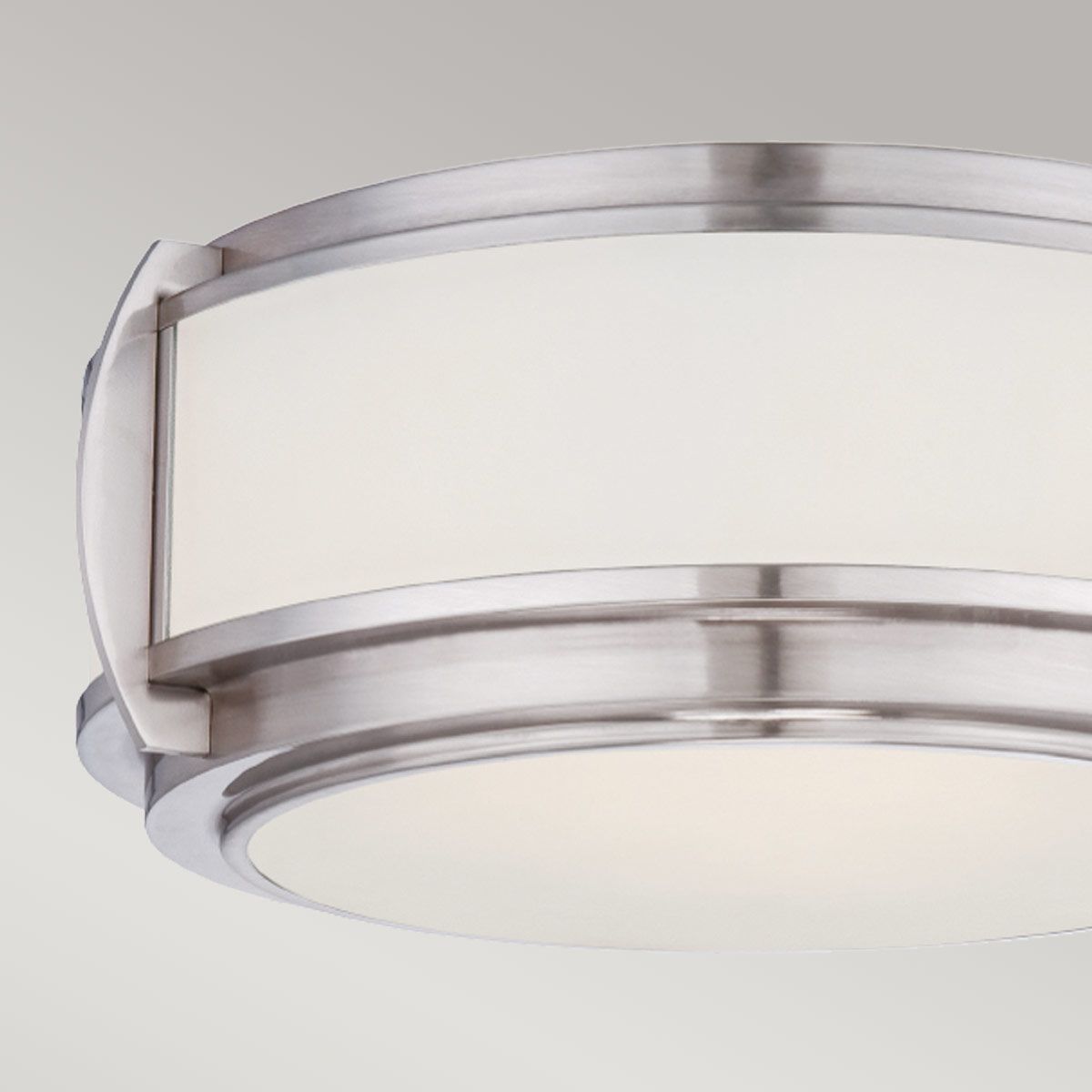 Wilkinson 3 Light Flush Mount Light Brushed Nickel - QZ-WILKINSON-F