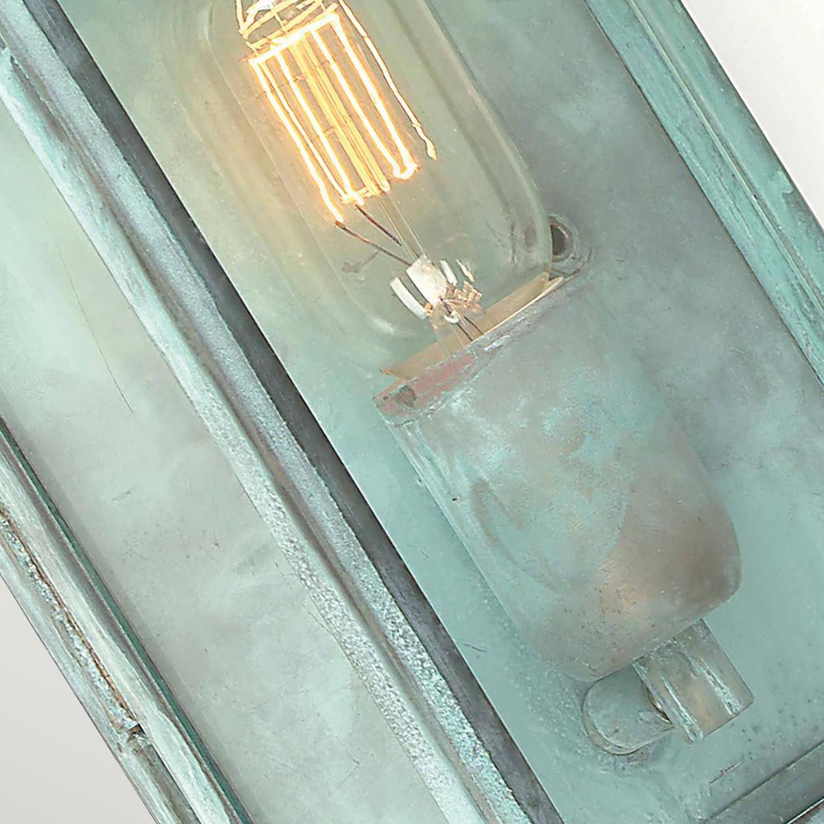 Regents Park 1 Light Wall Lantern Verdigris - REGENTS-PARK-V