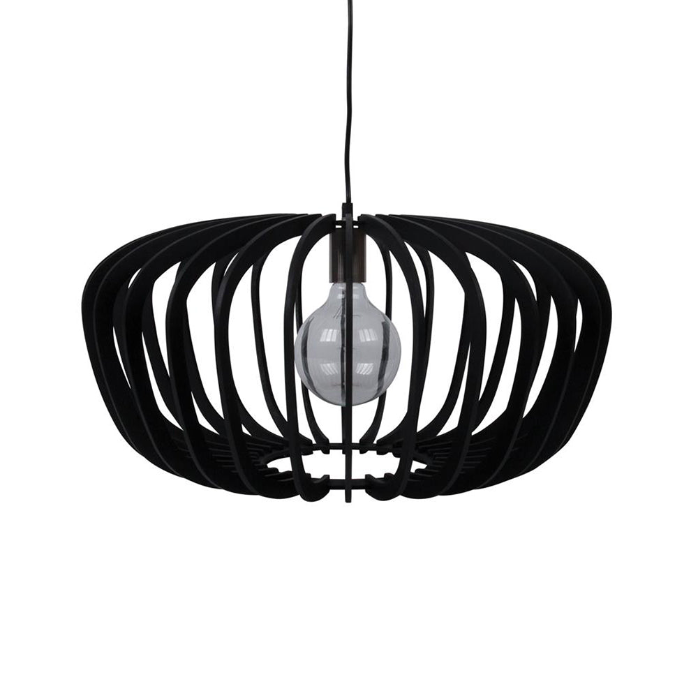 Buy Pendant Lights Australia Rorin Pendant Light W600mm Black Timber - 31010