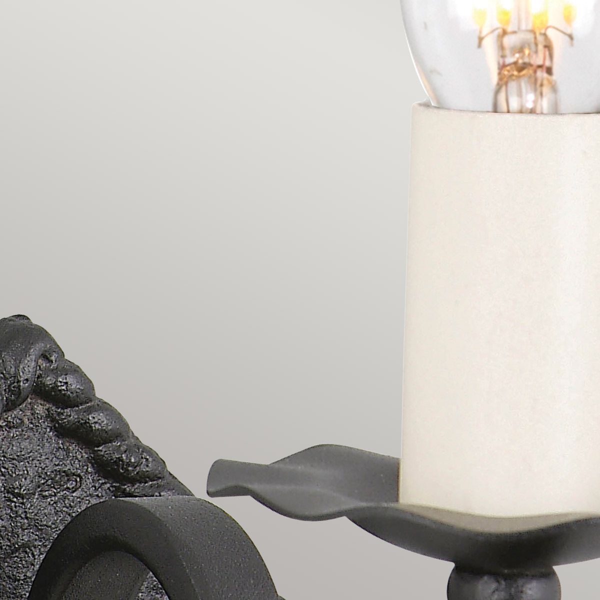 Rectory 110mm Wall Light Black - RY1A-BLACK