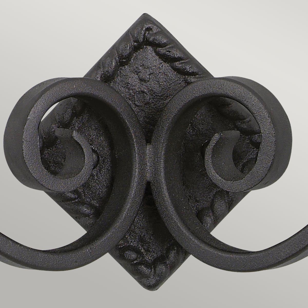 Rectory 330mm 2 Light Wall Light Black - RY2A-BLACK
