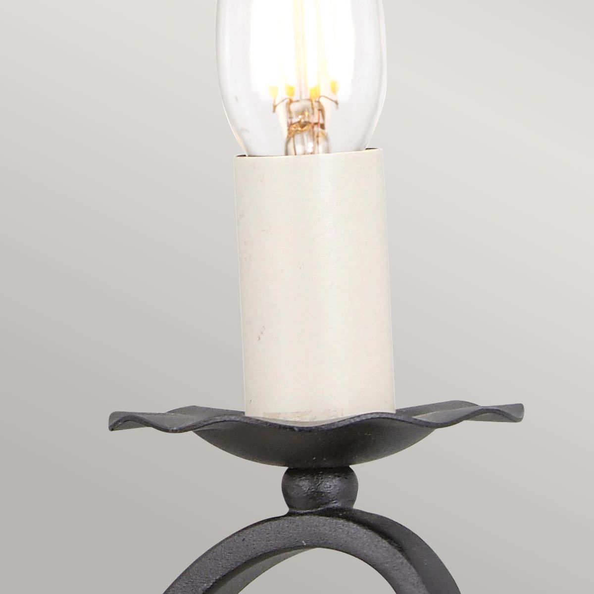 Rectory 330mm 2 Light Wall Light Black - RY2A-BLACK