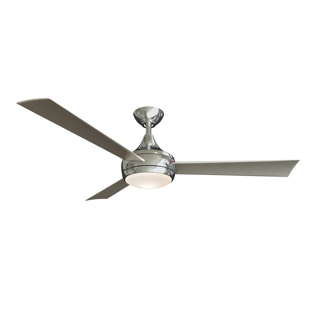 Donaire AC Ceiling Fan With LED 52" Brushed Stainless Steel - DA-BS