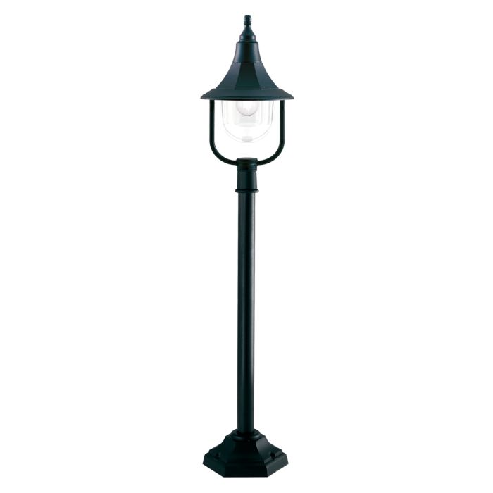 Shannon 1 Light Post Light Black - SHANNON-PILLAR