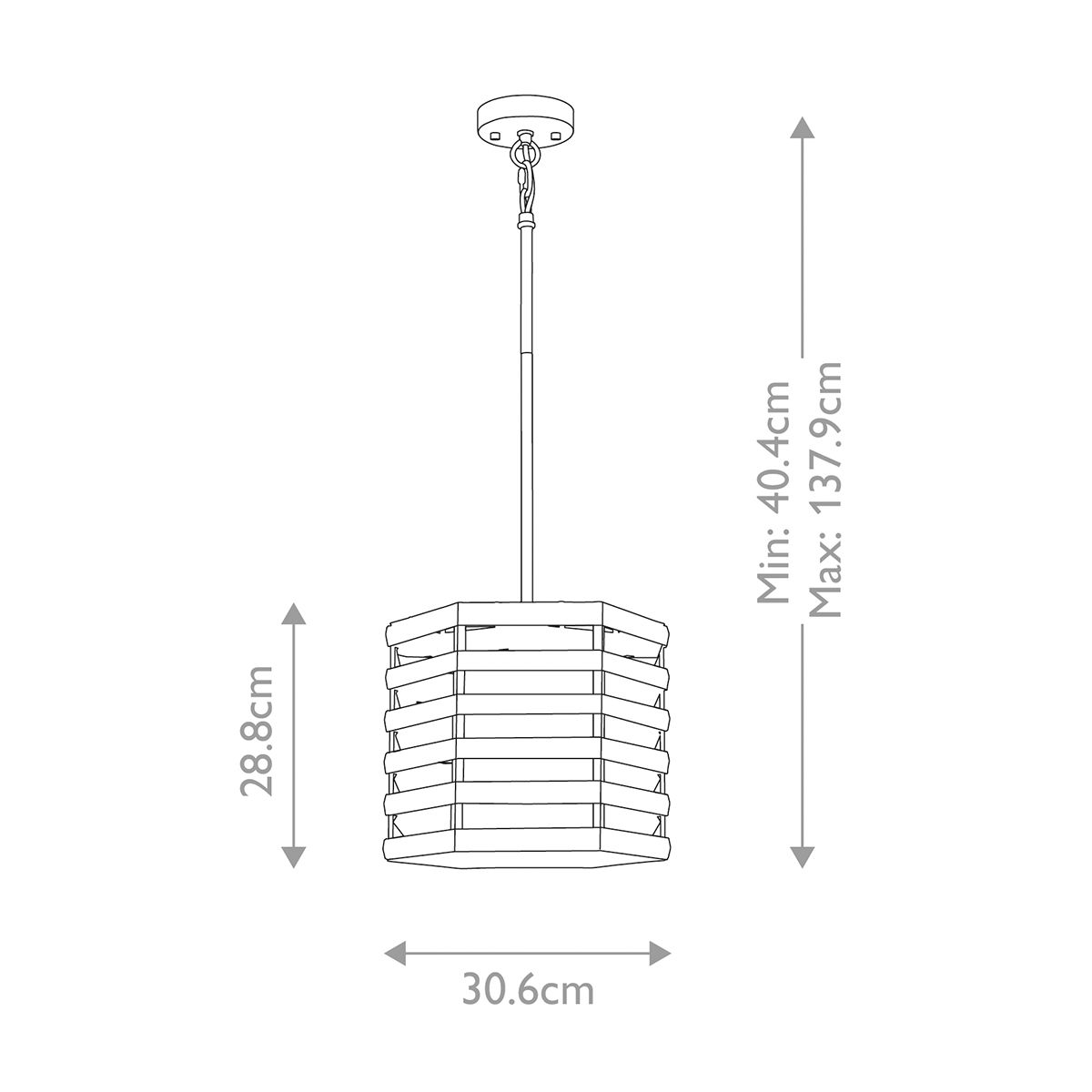 Shoal 1 Light Pendant Polished Nickel - SHOAL-1P