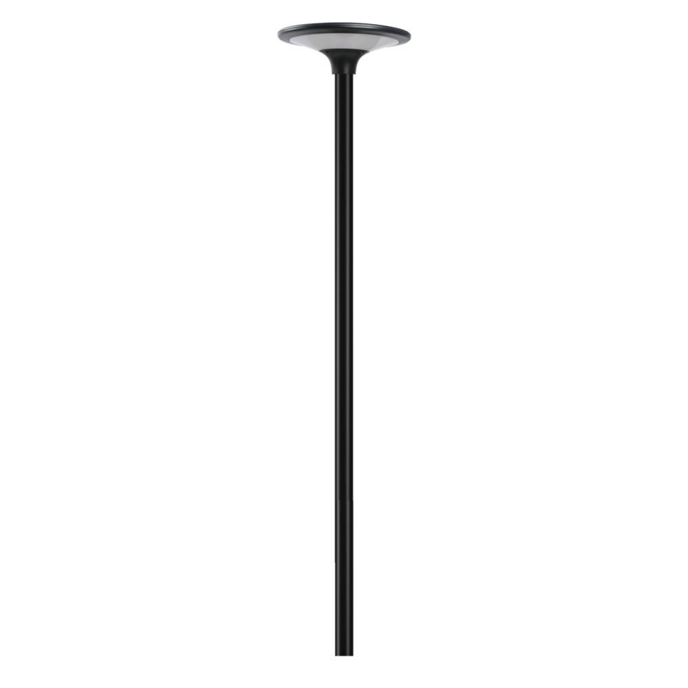 SUNSOLAR LED Solar Post Light Top Black 2CCT - 10304