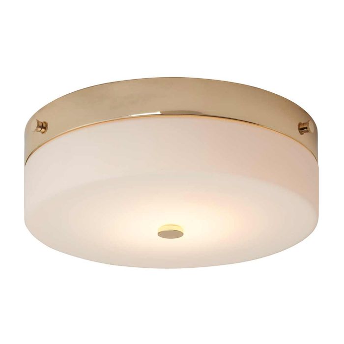 Tamar Large Flush Mount Light Polished Gold - TAMAR-F-L-PG