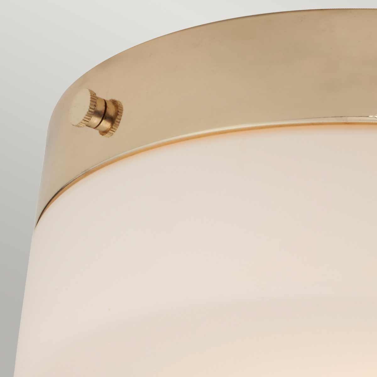 Tamar Large Flush Mount Light Polished Gold - TAMAR-F-L-PG