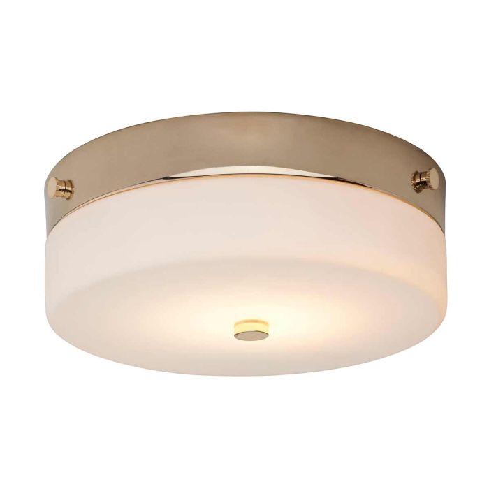 Tamar Medium Flush Mount Light Polished Gold - TAMAR-F-M-PG