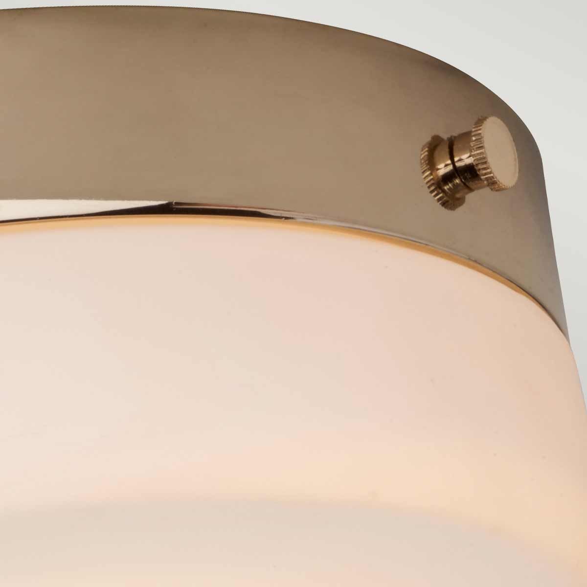 Tamar Medium Flush Mount Light Polished Gold - TAMAR-F-M-PG