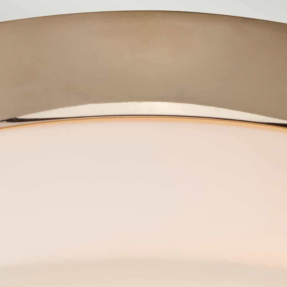 Tamar Medium Flush Mount Light Polished Gold - TAMAR-F-M-PG