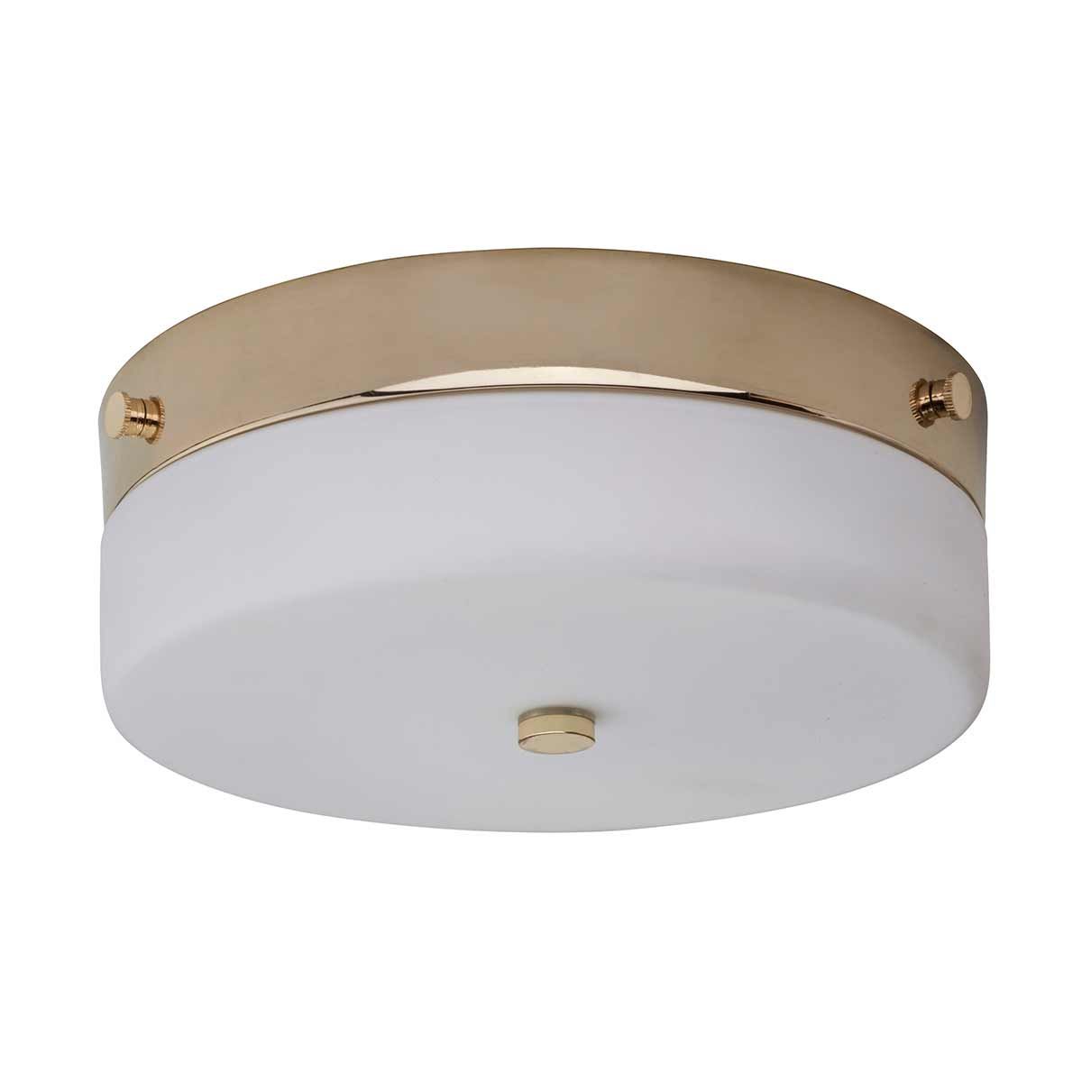 Tamar Medium Flush Mount Light Polished Gold - TAMAR-F-M-PG