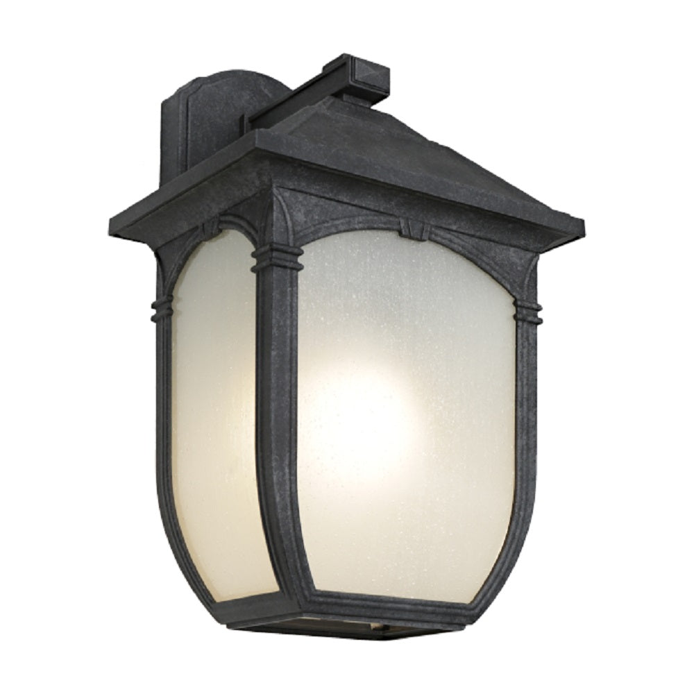 Tristan Large Outdoor Wall Lantern Greystone - TRIS1ELGGS