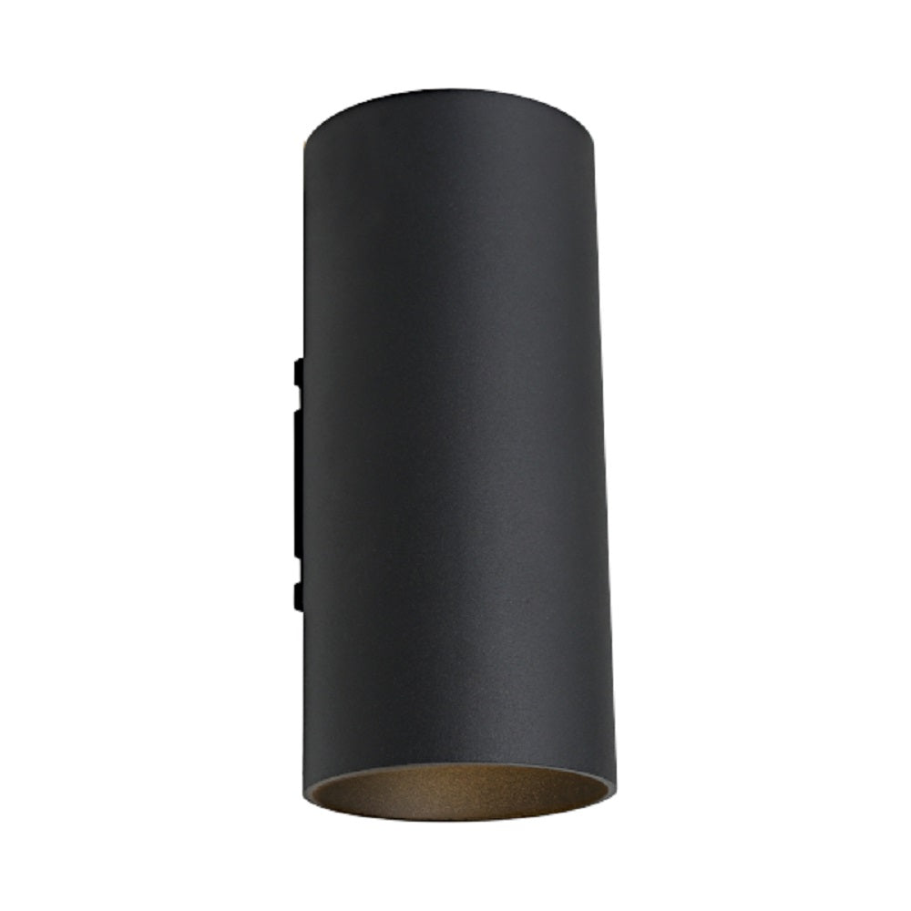 Tura Small Up & Down Wall Light Black 3000K - TURA2ESMBLK