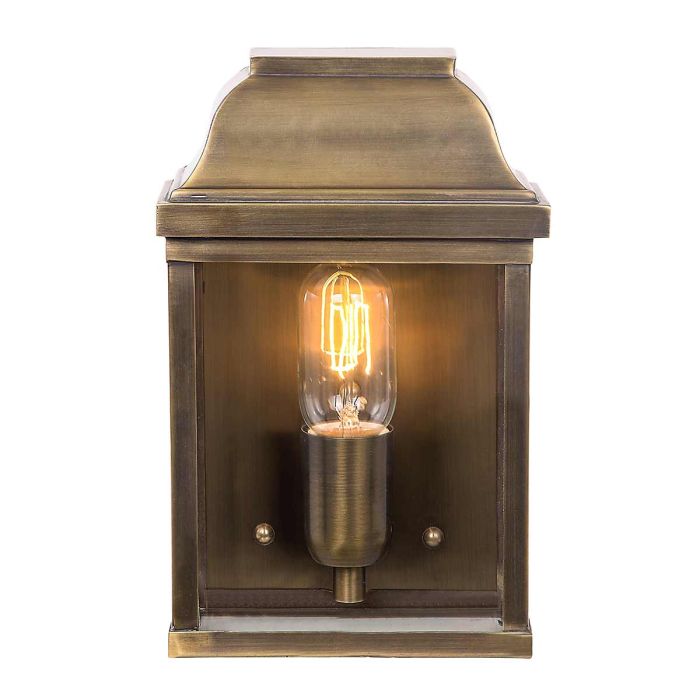 Westminster Wall Lantern Aged Brass - VICTORIA-BR