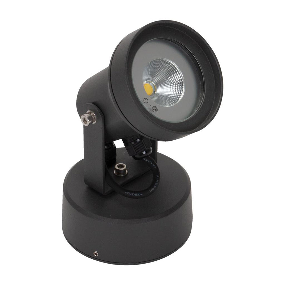 Buy Exterior Spotlights Australia Vision Exterior Spotlight 9W Dark Grey Aluminium 5000K - 19521