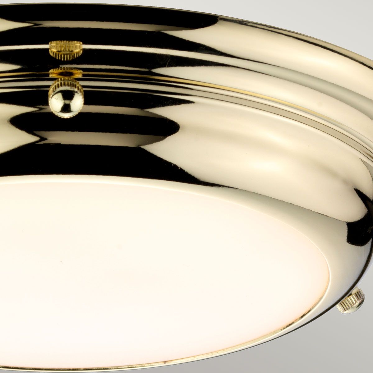 Welland Mini LED Flush Mount Light Polished Brass - WELLAND-F-S-PB