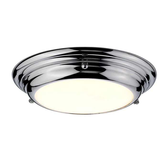 Welland Mini LED Flush Mount Light Polished Chrome - WELLAND-F-S-PC