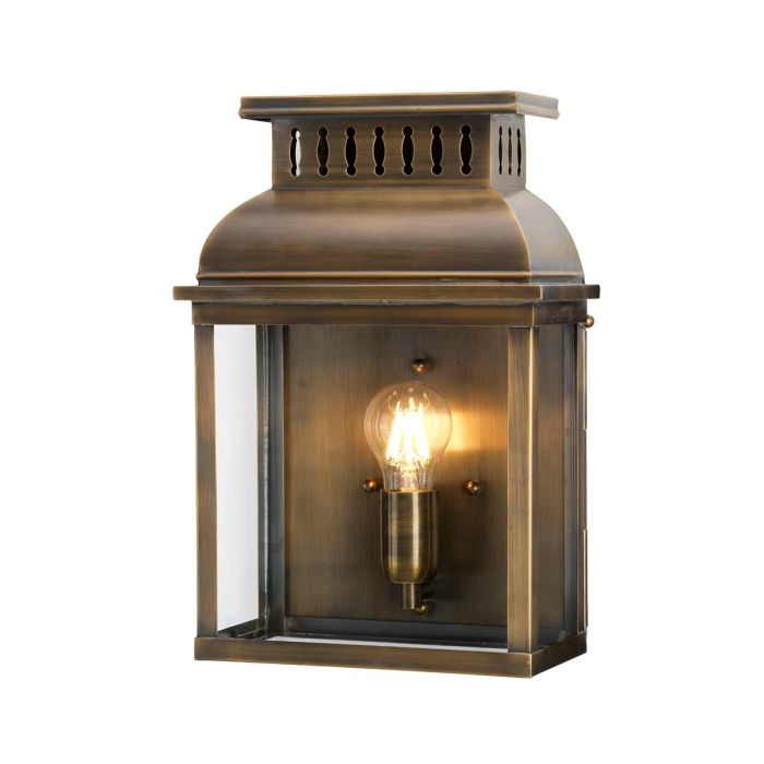 Westminster Wall Lantern Aged Brass - WESTMINSTER-BR