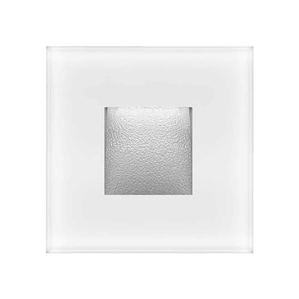 Zone Outdoor Step Light 2W White Polycarbonate / Glass 3000K - 19720