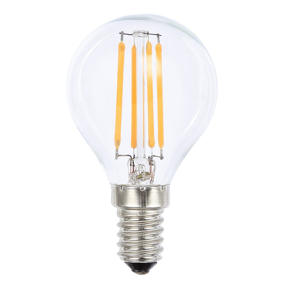 Filament Fancy Round Clear LED Globe 4W SES Dimmable 2700K - LFR4WCSES
