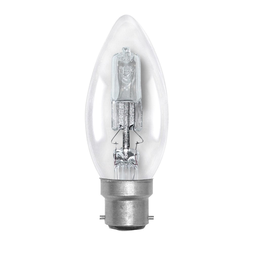 Candle Halogen Globe 18W BC Clear - CAN18WBCC - 30100