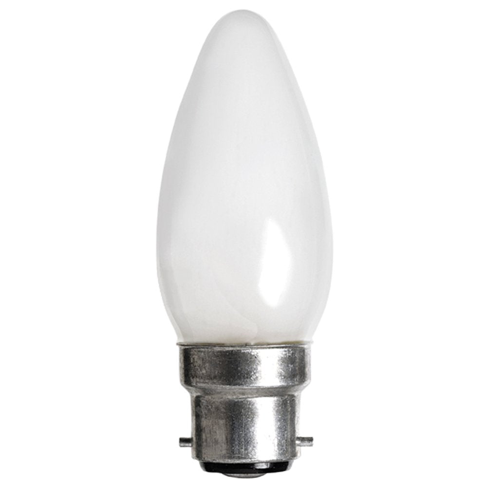 Candle Halogen Globe 28W BC Pearl - CAN28WBCP - 30103