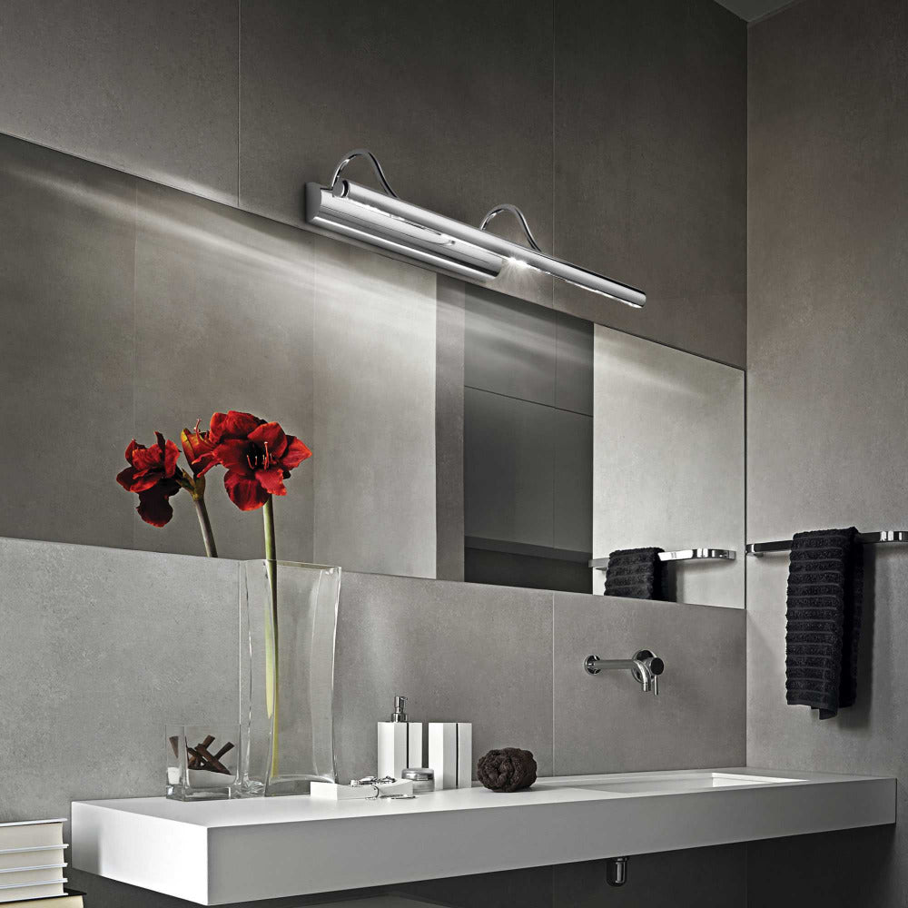 Mirror-10 Ap4 Bathroom Vanity 4 Lights Metal - 01729