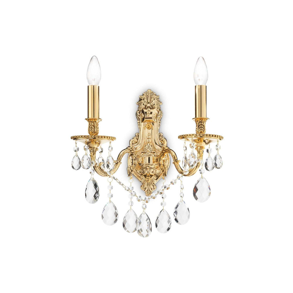 Buy Wall Sconce Australia Gioconda Ap2 Wall Sconce 2 Lights Metal - 0449